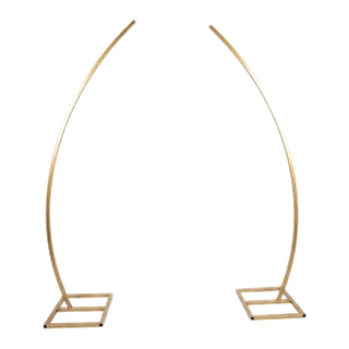 Metal Yarım Hilal Tag